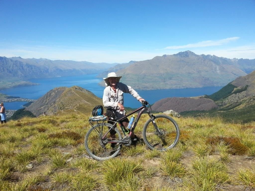 As far as the bike goes up Ben Lomond.jpg